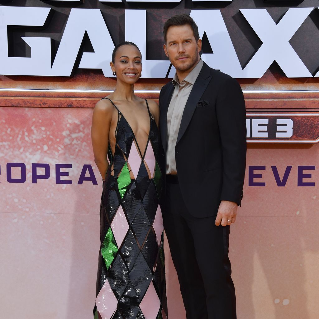 Zoe Salana und Chris Pratt im April 2023
