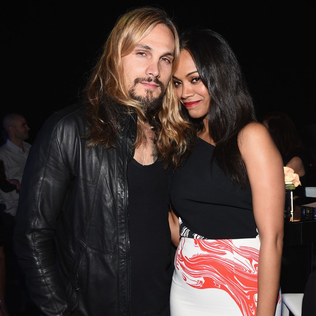 Zoe Saldana und Marco Perego
