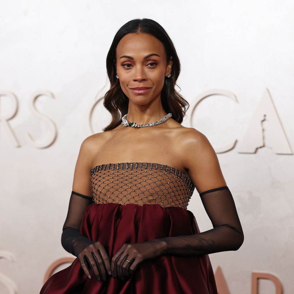Zoe Saldana bei den Oscars 2025