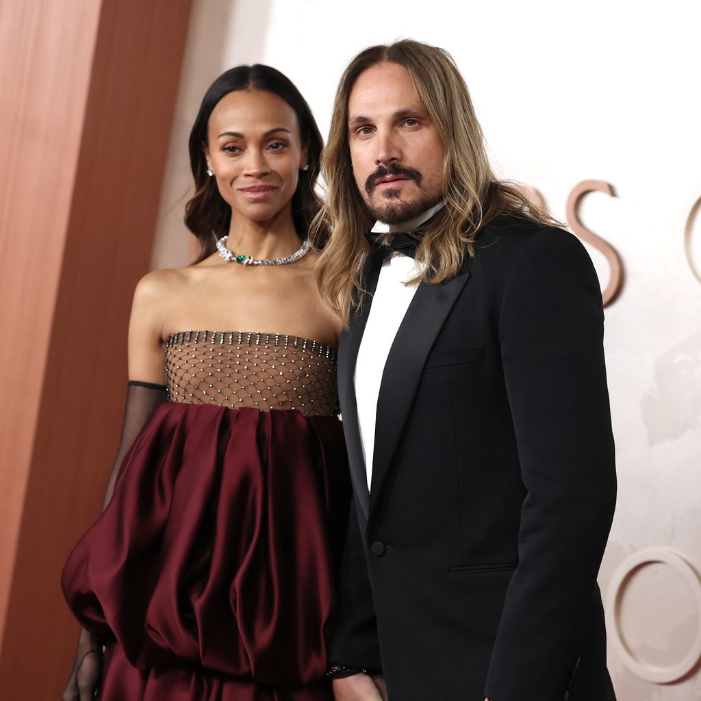 Zoe Saldaña und ihr Mann Marco Perego bei den Oscars 2025