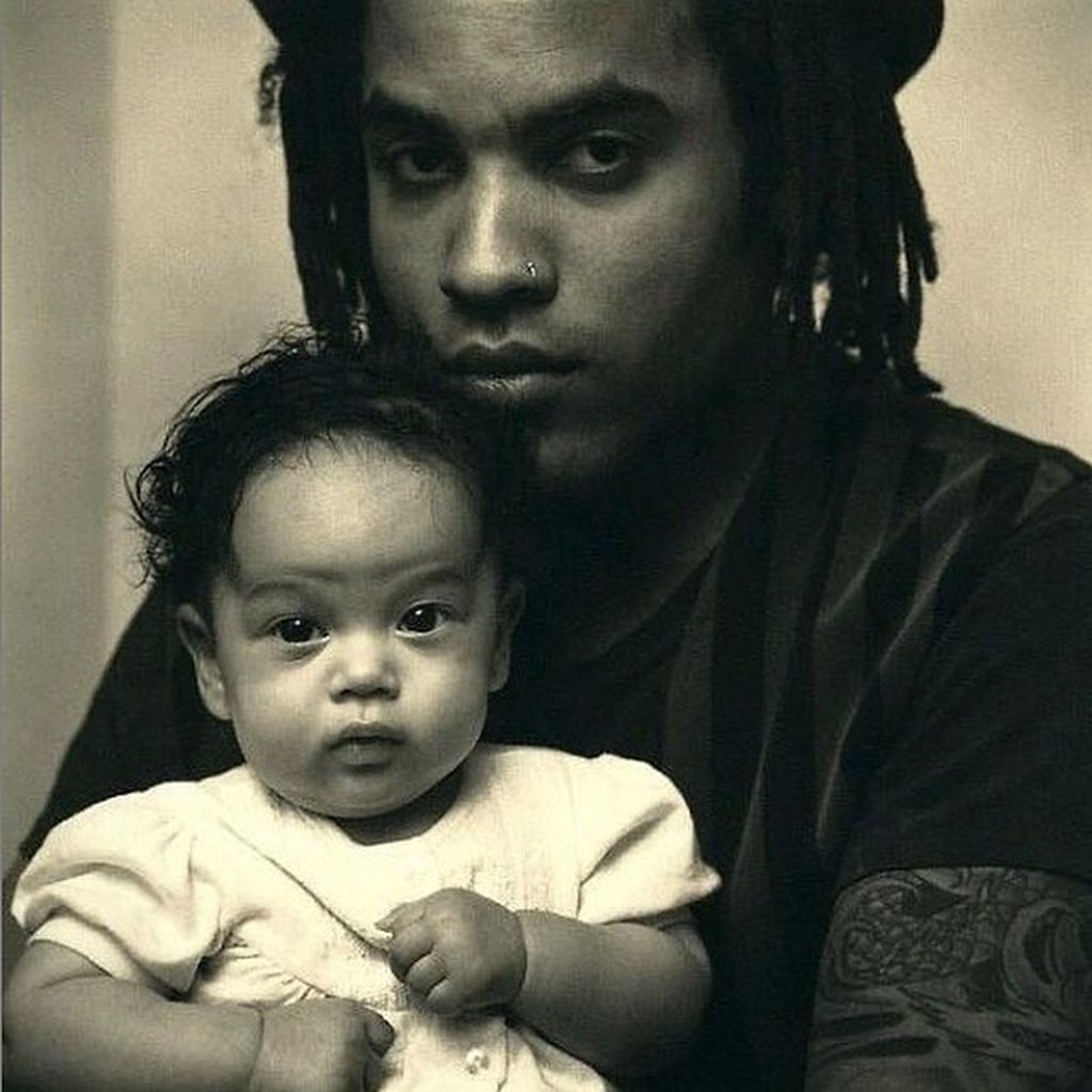 Zoe und Lenny Kravitz