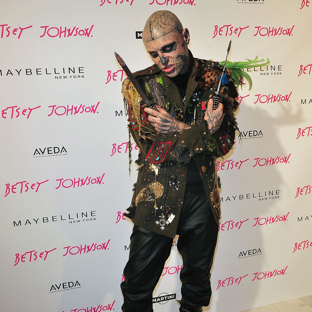 Zombie Boy auf der Mercedes-Benz Fashion Week 2013