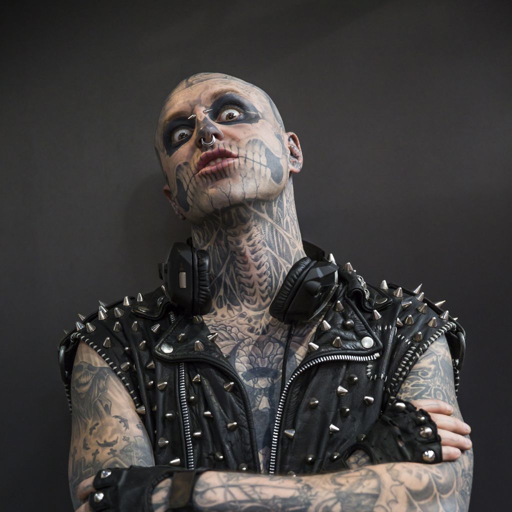 Zombie Boy, Tattoo-Model