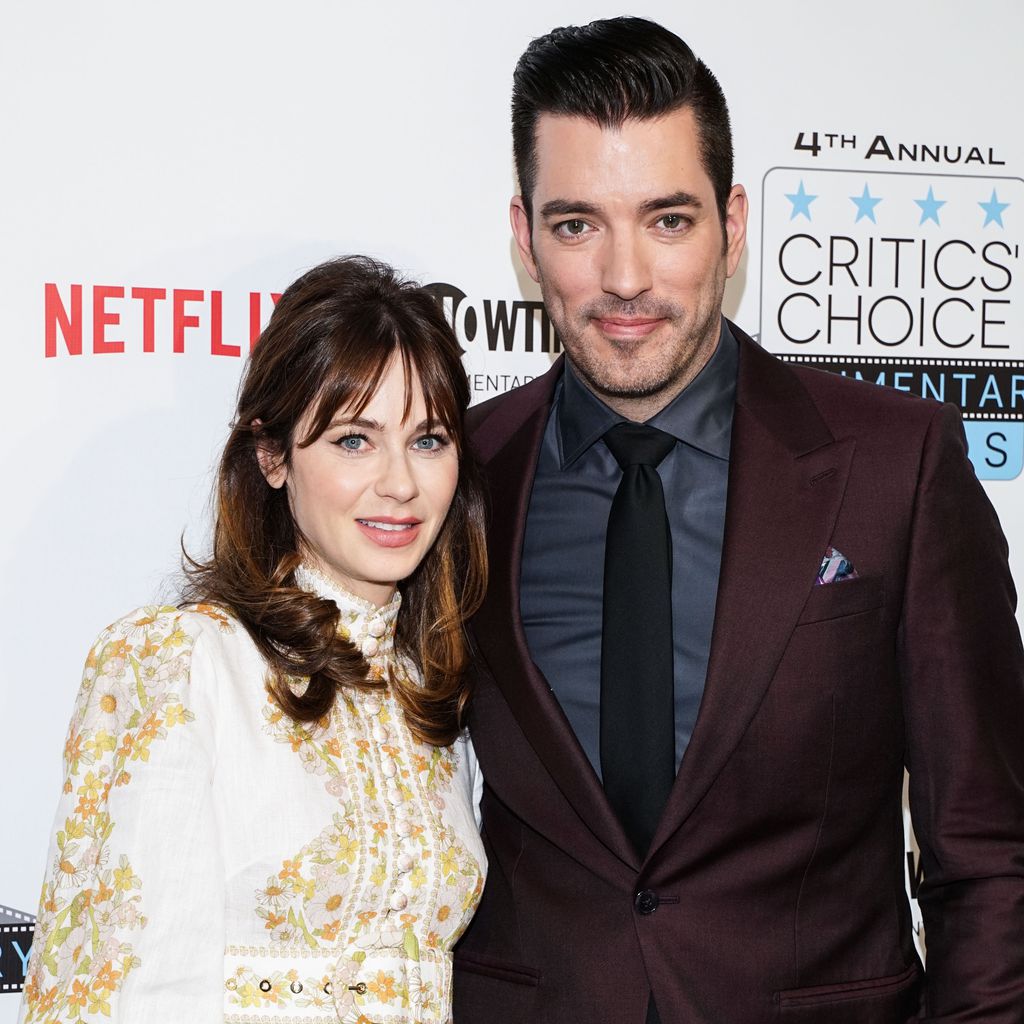 Zooey Deschanel und Jonathan Scott 2019 in New York