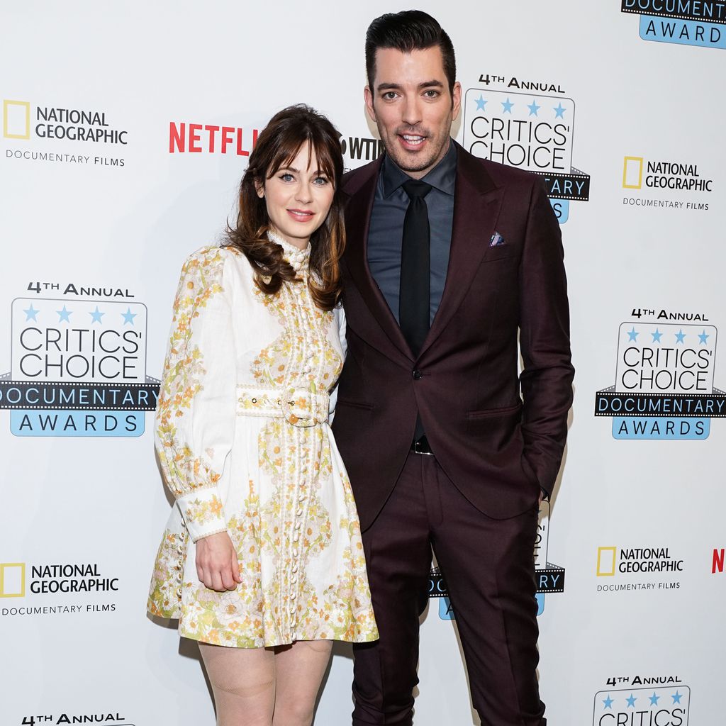 Zooey Deschanel und Jonathan Scott 2019 in New York