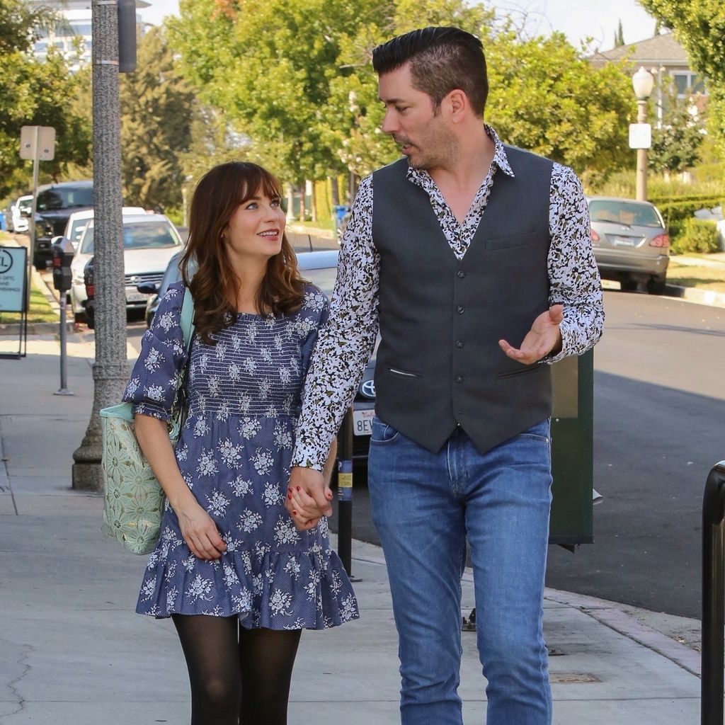 Zooey Deschanel und Jonathan Scott 2019 in Beverly Hills