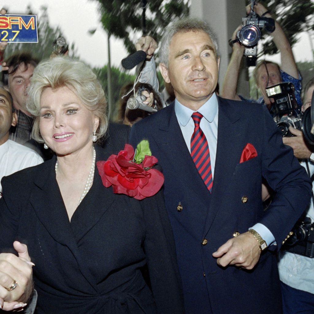 Zsa Zsa Gabor und Frédéric von Anhalt, 1989