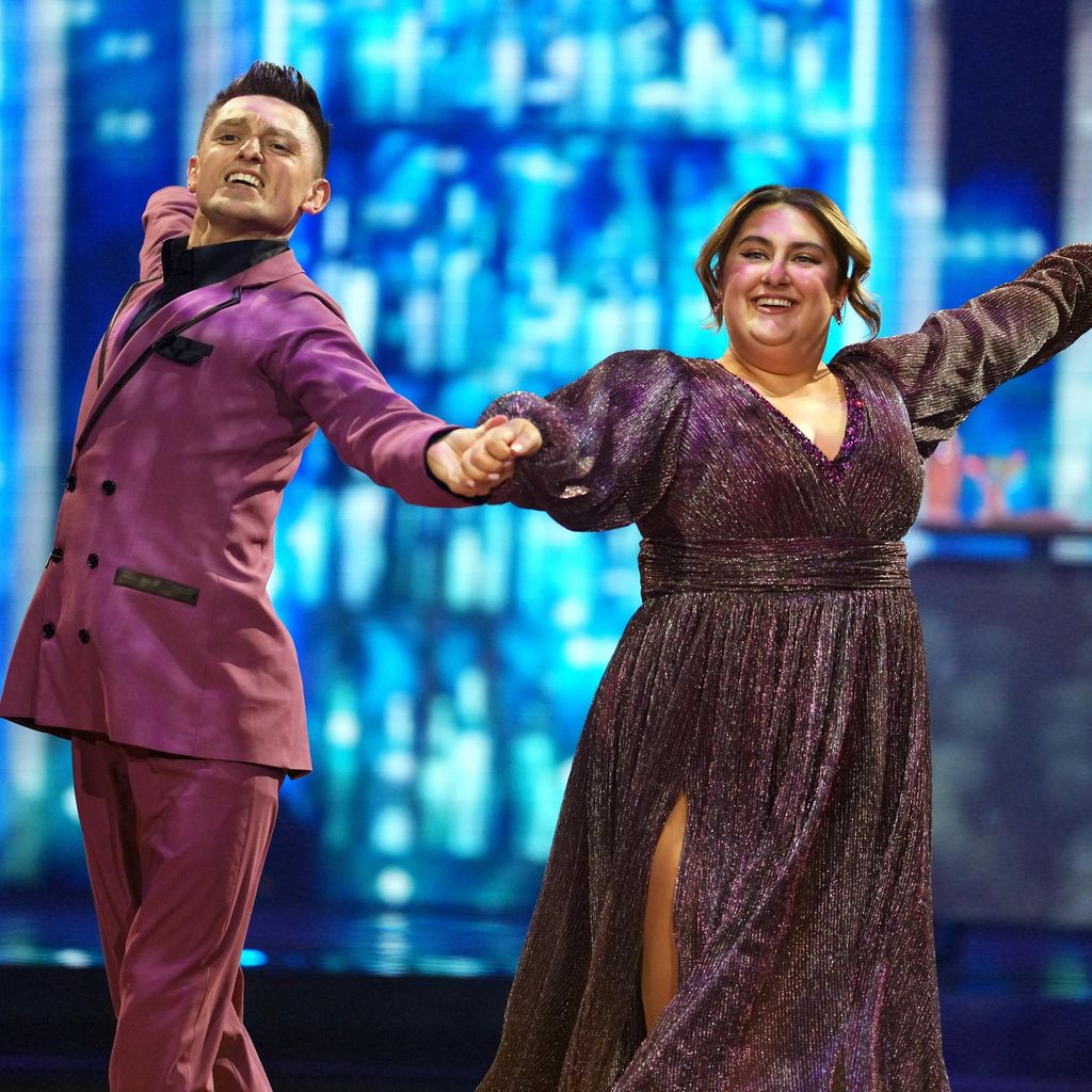 Zsolt Sándor Cseke und SelfieSandra bei "Let's Dance" 2025