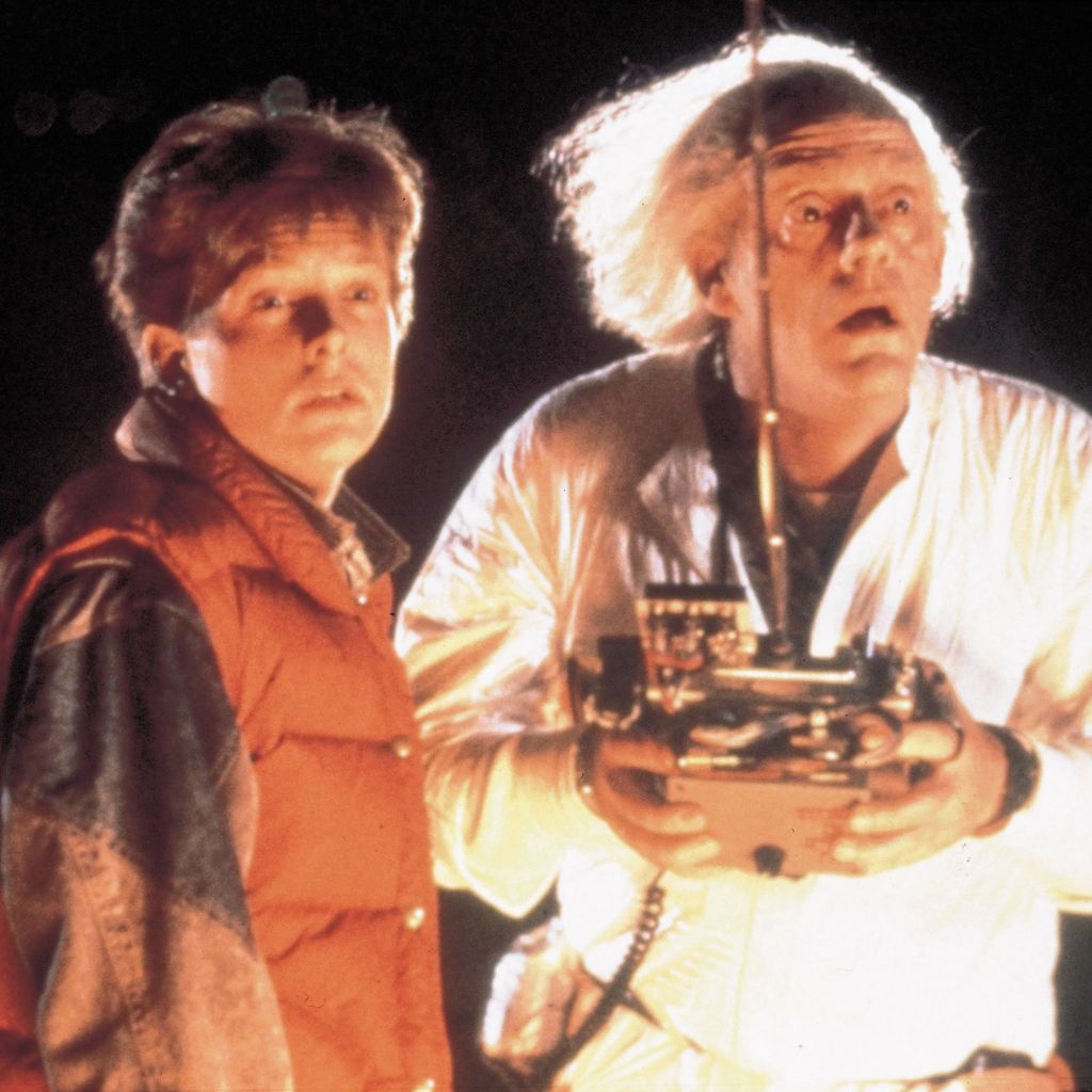 Michael J. Fox und Christopher Lloyd in "Zurück in die Zukunft"