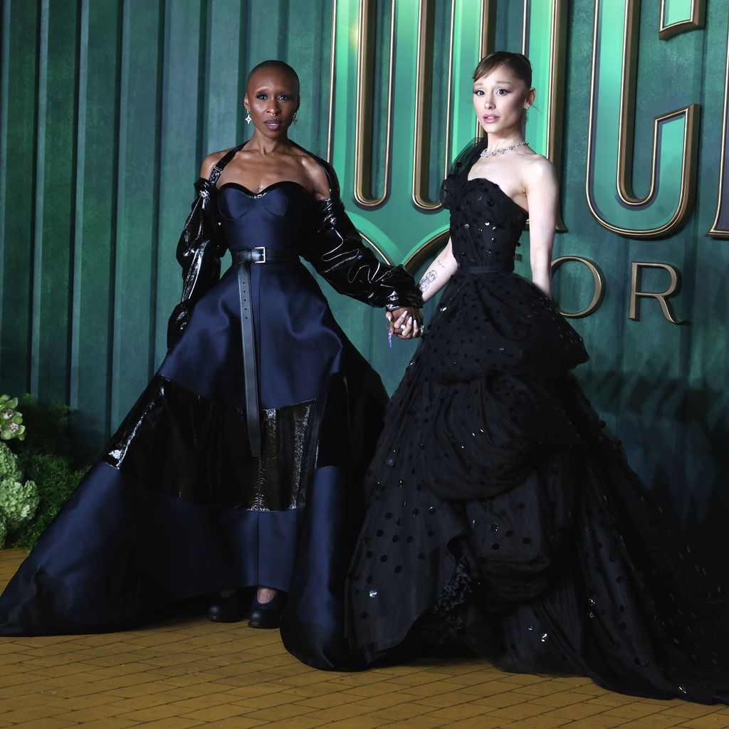 Cynthia Erivo und Ariana Grande bei der "Wicked: For Good"-Premiere in London