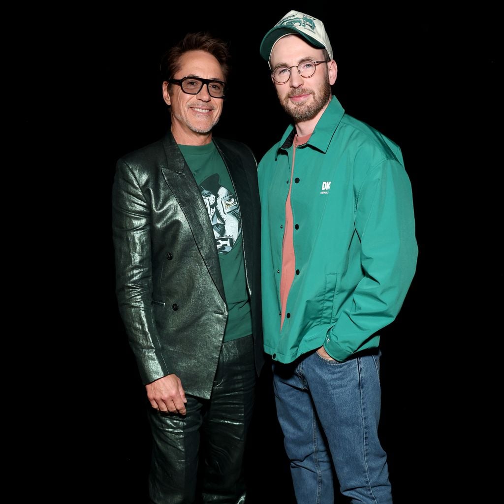 Robert Downey Jr. und Chris Evans, April 2026