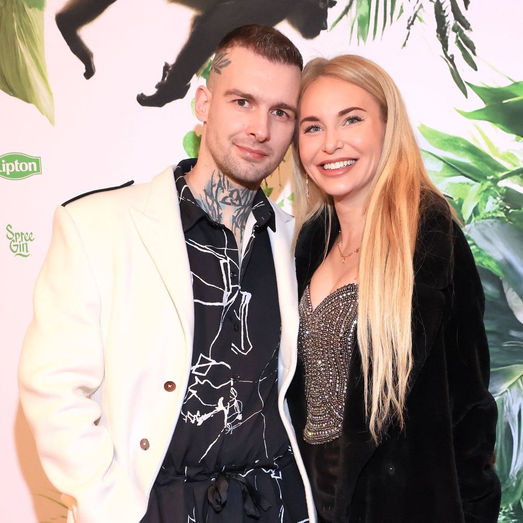 Eric Stehfest und Franziska Temme bei Julian F.M. Stoeckels Dschungelparty