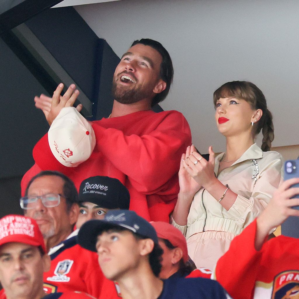 Travis Kelce und Taylor Swift, 2025