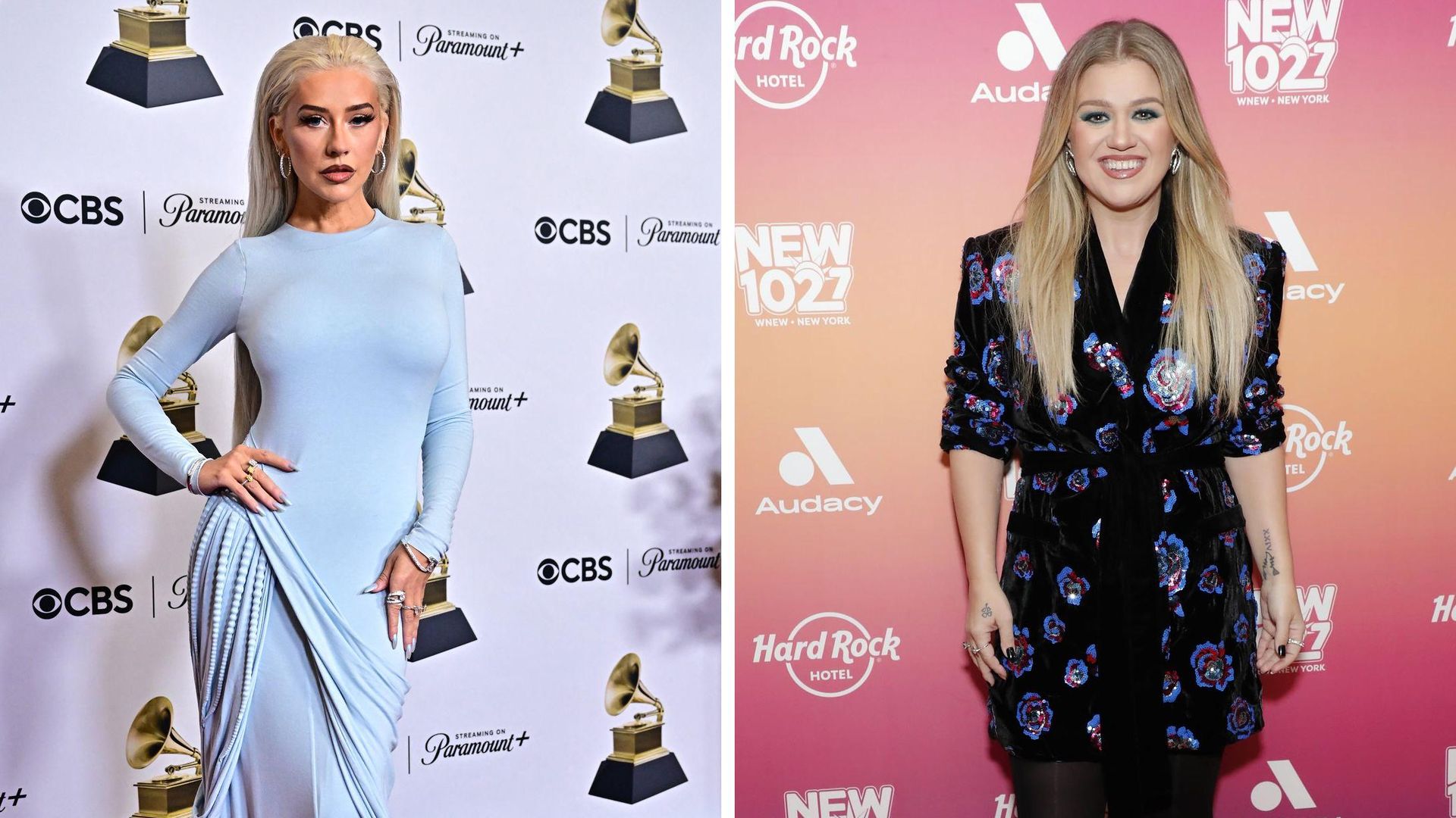 Kelly Clarkson deutet wohl Fehde mit Christina Aguilera an