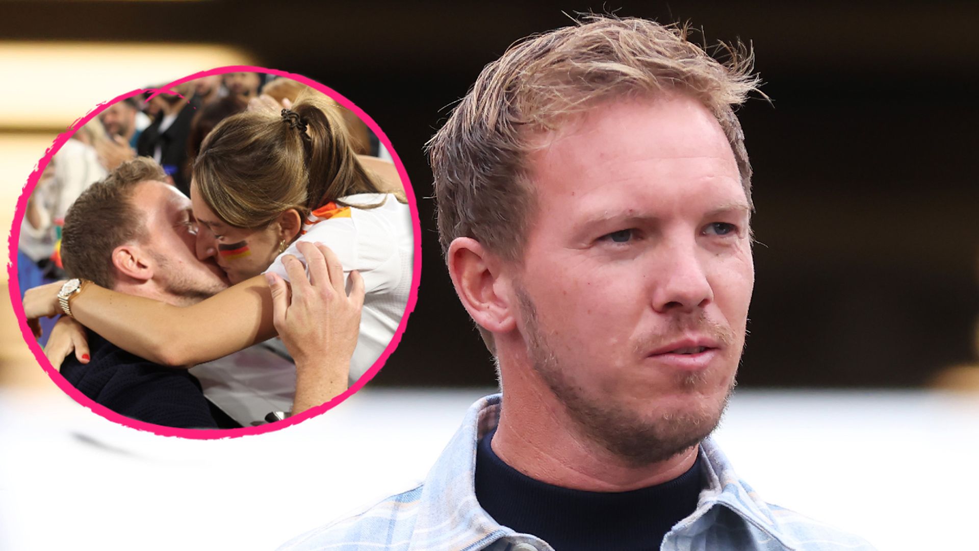 So süß wird Julian Nagelsmann von seiner Freundin angefeuert