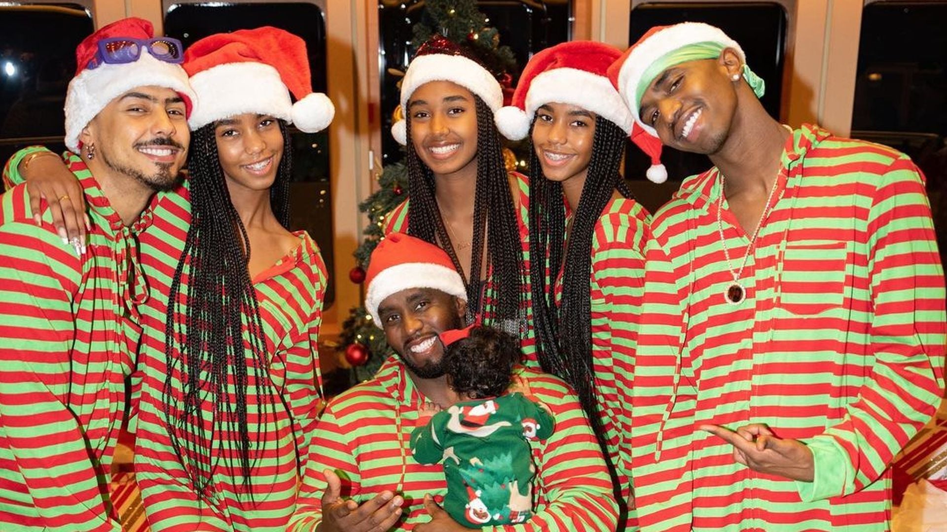 Auf Familienfoto: P. Diddy zeigt erstmals seine Tochter Love