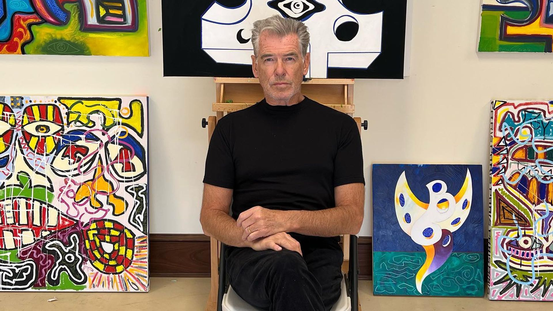 Neue Leidenschaft: Pierce Brosnan verdient Geld mit Gemälden