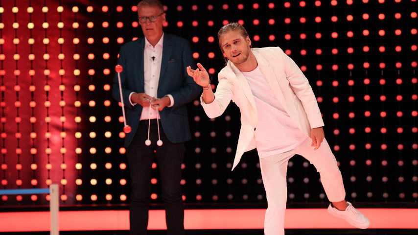 Günther Jauch (l.) und Rúrik Gislason