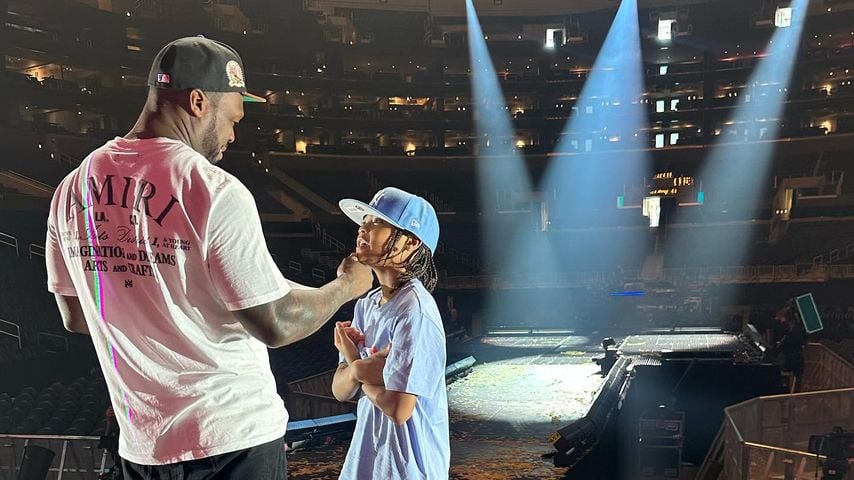 50 Cent und sein Sohn Marquise