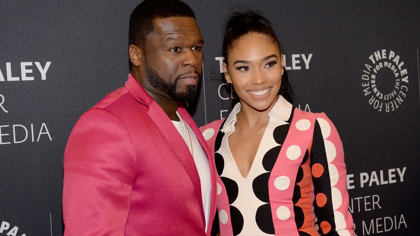 50 Cent mit seiner Freundin Jamira Haines im Februar