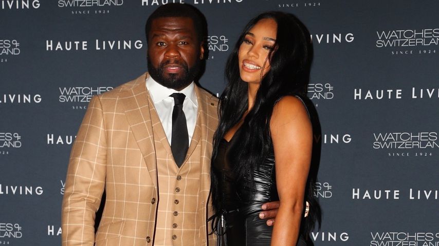 50 Cent mit seiner Freundin Jamira Haines