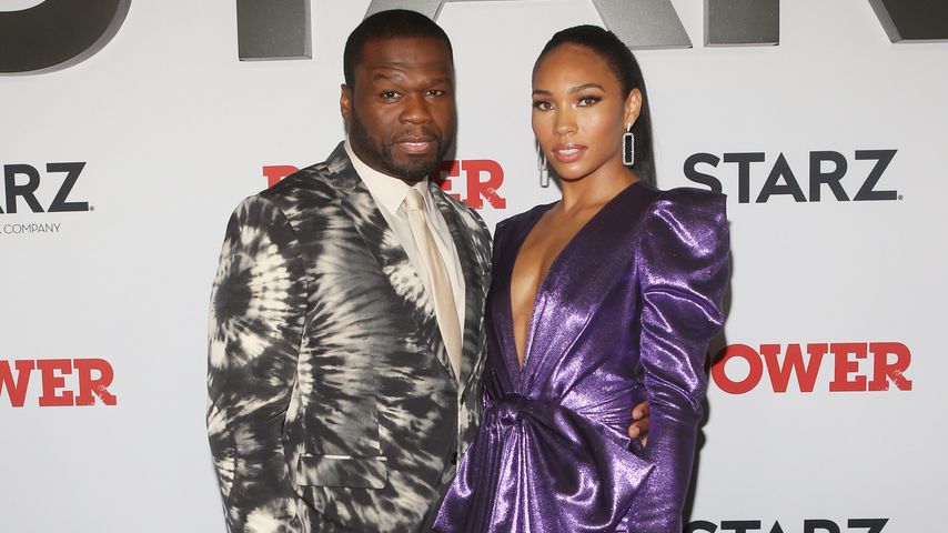 50 Cent und Jamira Haines auf einem Event in New York im August 2019