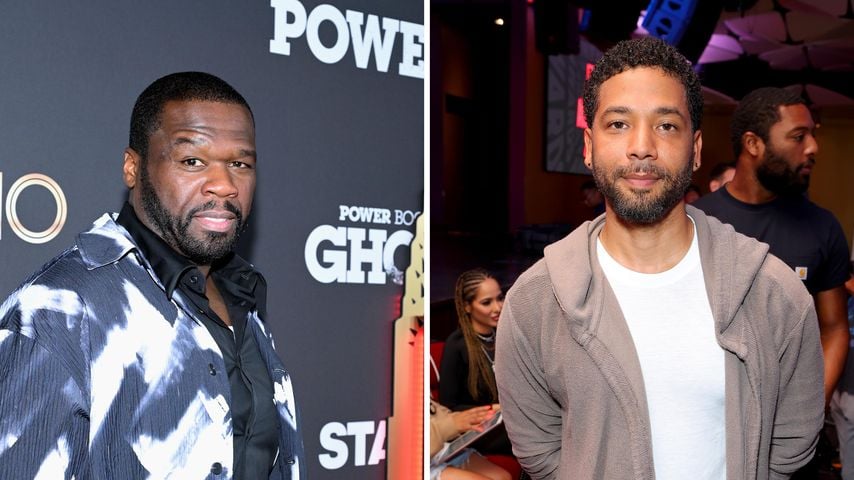 50 Cent verspottet Jussie Smolletts Stage-Comeback bei Pride