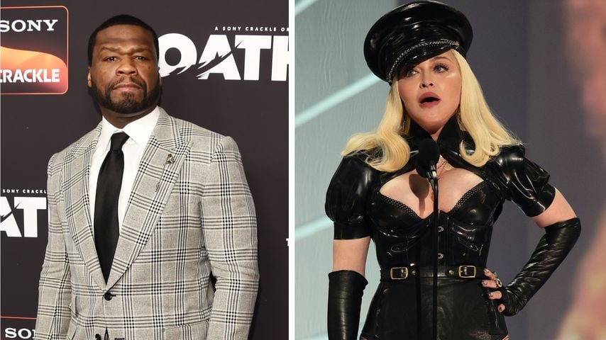 Freizügige Fotos: 50 Cent lästert fies über Madonna ab!