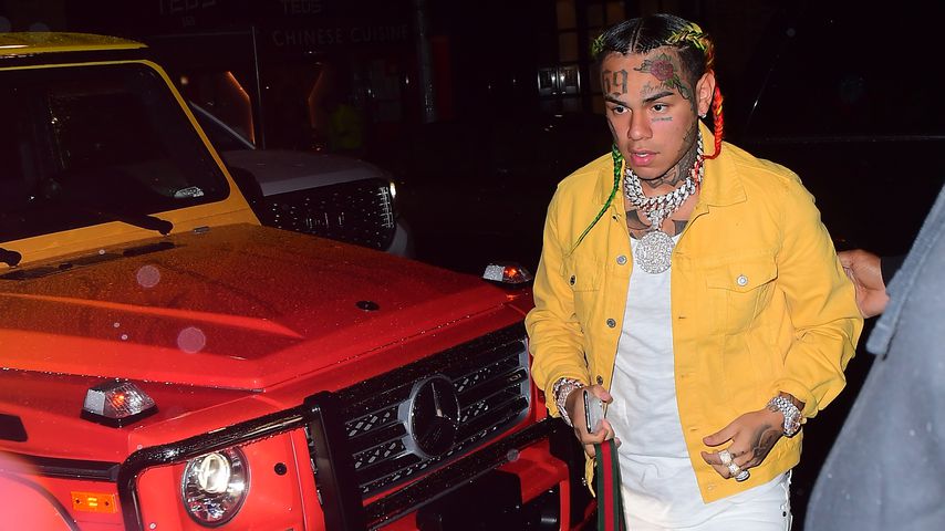 Rapper 6ix9ine in New York im September 2018