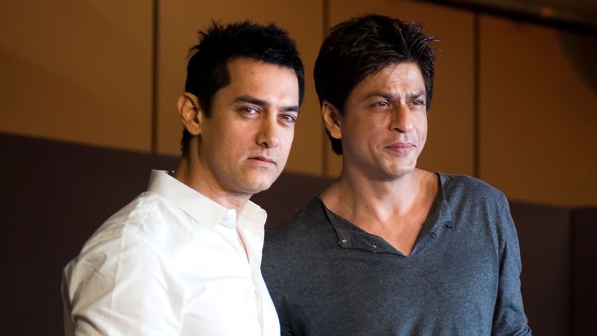 Aamir Khan und Shah Rukh Khan, April 2009