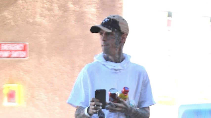 Aaron Carter an einer Tankstelle, November 2019