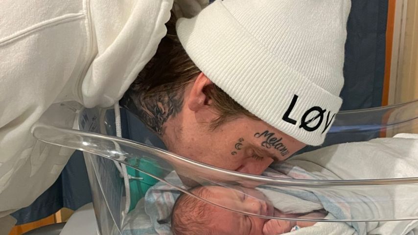 Aaron Carter mit seinem Sohn Prince Lyric