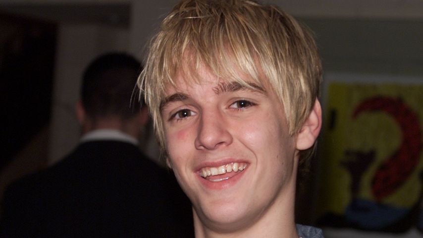 Aaron Carter bei einer Grammy-Party in Los Angeles, 2002