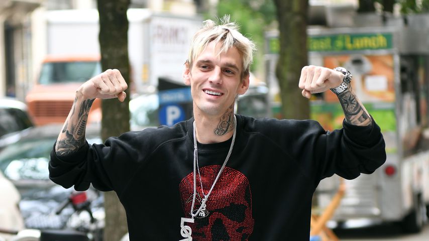 Hängt an seinen Waffen: Aaron Carter flippt vor Gericht aus