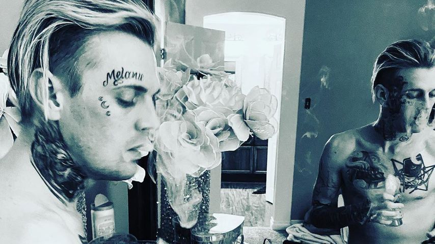 Aaron Carter im April 2020