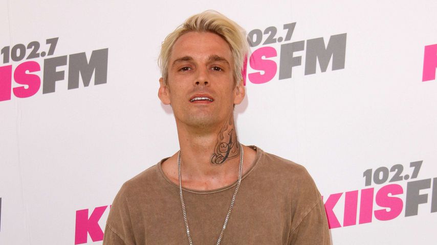 Aaron Carter in Los Angeles, 2017