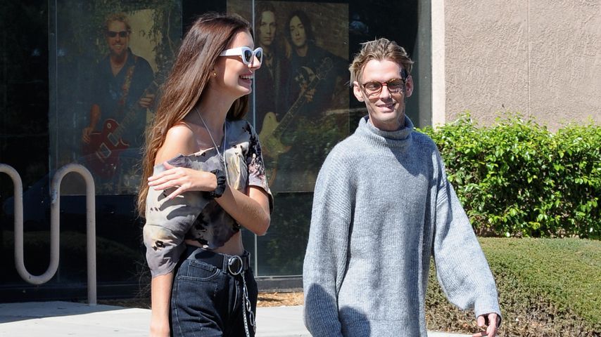Aaron Carter und eine unbekannte Frau in Lancaster (Kalifornien)