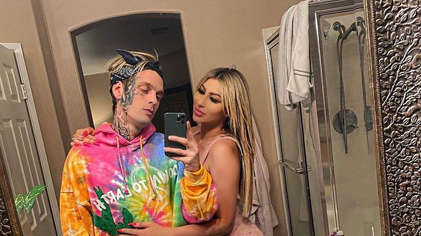 Ex verschwindet nicht: Aaron Carter in Schlafzimmer gefangen
