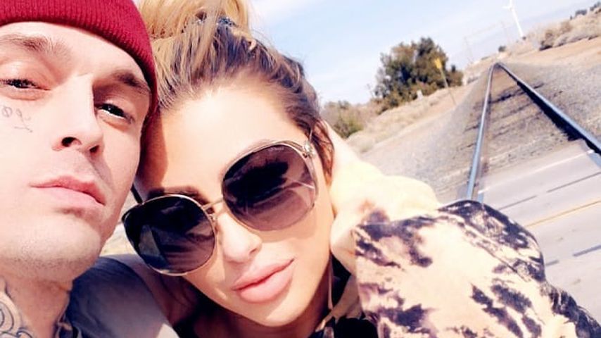 Aaron Carter und Melanie Martin