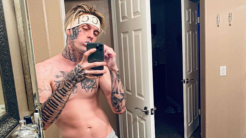 Aaron Carter im April 2020