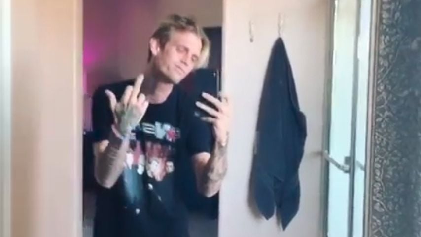 Einstweilige Verfügung von Nick: Aaron Carter ist sauer!