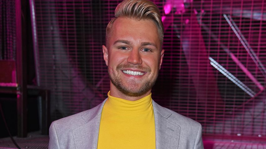 Aaron Koenigs beim "Prince Charming"-Public-Viewing in Hamburg
