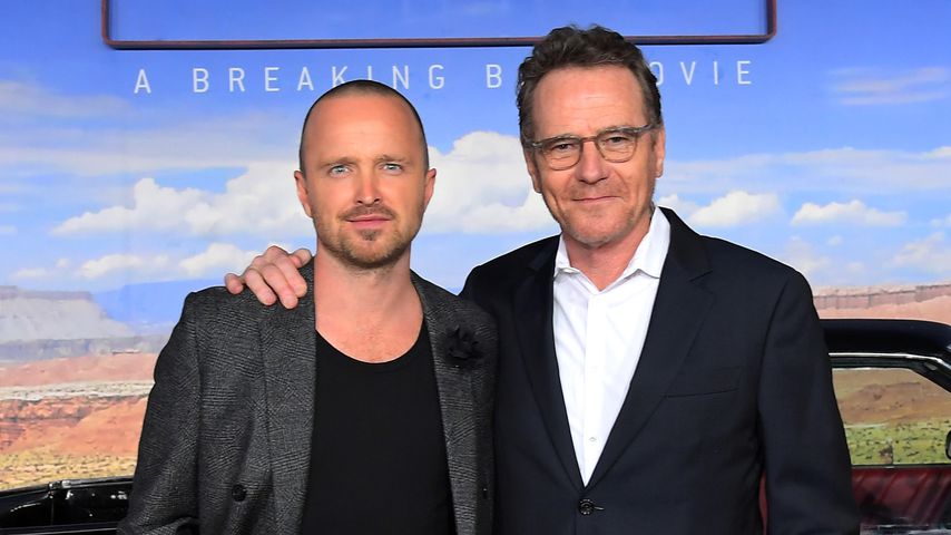 Bryan Cranston mit Aaron Paul bei "El Camino"-Premiere!