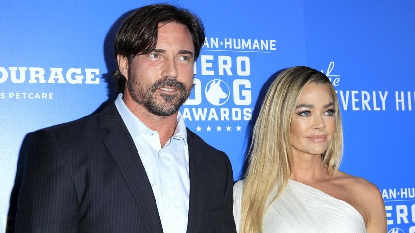Aaron Phypers und Denise Richards, September 2018