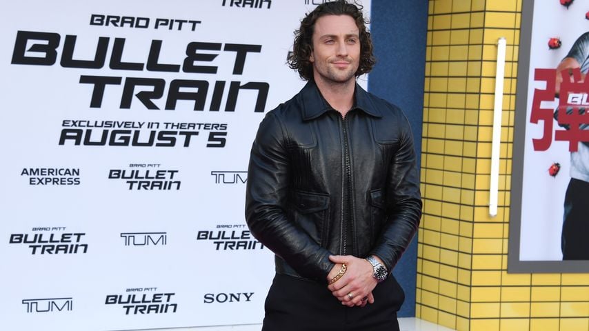Aaron Taylor-Johnson bei der "Bullet Train"-Premiere in Los Angeles