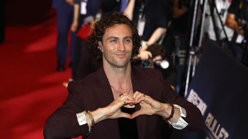 Aaron Taylor-Johnson bei der Premiere von "Bullet Train"