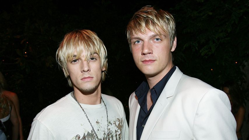 Aaron und Nick Carter im Juli 2006