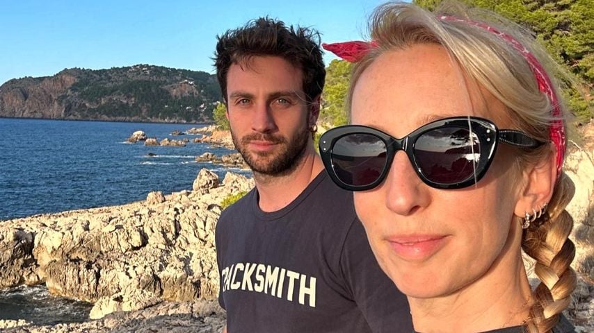 Aaron und Sam Taylor-Johnson im September 2024