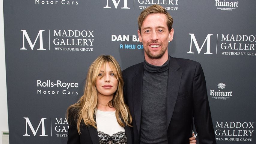 Abbey Clancy und Peter Crouch im März 2018