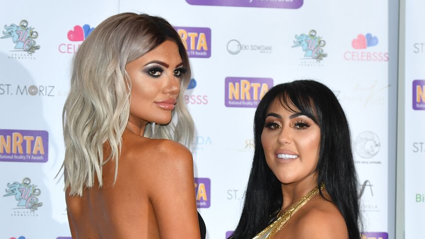 Die "Geordie Shore"-Stars Abbie Holborn und Sophie Kasaei 2018 bei den National Reality TV Awards.